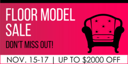 Floor Model Sale Banner