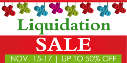 Liquidation Sale Date Announcement Banner