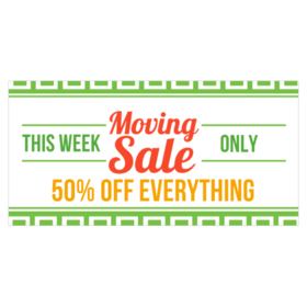 This Week Moving Sale Banner