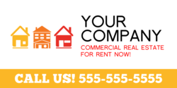 For Rent Commercial Real Estate Banner