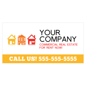 For Rent Commercial Real Estate Banner