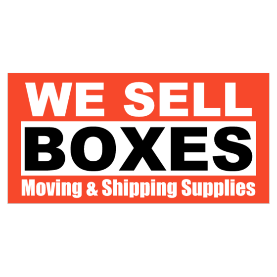 We Sell Box Banners Announcements that you offer boxes