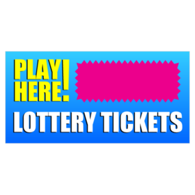 Play Here Lottery Tickets Banner
