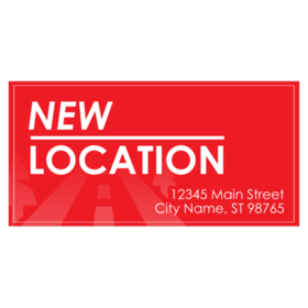New Location Address Only Banner