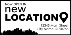 City Scape New Location Open Banner
