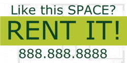 For Rent Like This Space Banner