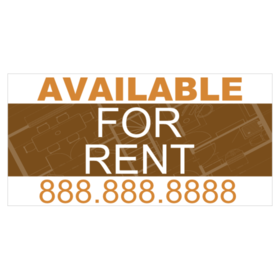 For Rent Now Available Banner