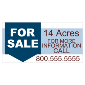 Acres For Sale  Sale Information Banner