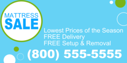 Mattress Sale Lowest Prices Banner