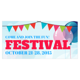 Join the Fun Festival Banner