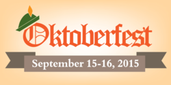 Oktoberfest Banner With German Hat Announcement Banner