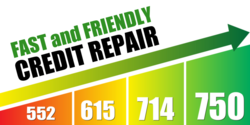 Fast and Friendly Credit Score Increase Banner