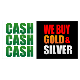 We Buy Gold and Silver Banner