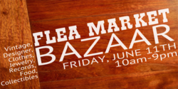 Rust Design Flea Market Bazaar Banner