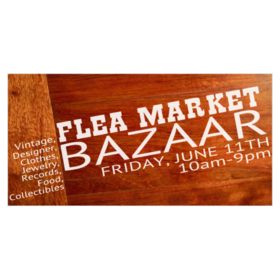 Rust Design Flea Market Bazaar Banner