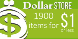 Single Line Dollar Store Money Bags Design Banner