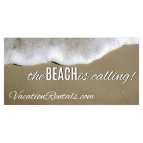 Vacation Beach Rental Banner