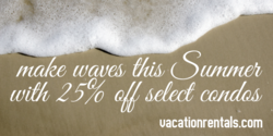 Vacation Beach Make Summer Waves Rental Banner