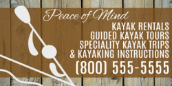 Guided Kayak Rentals Banner