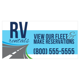 RV Rental Fleet Reservations Banner