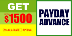 Get $1500 Payday Advance Banner