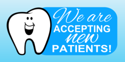 Accepting New Dental Patient Banner