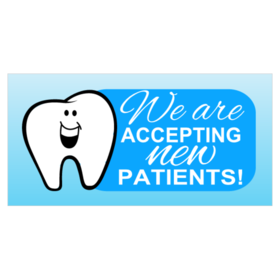 Accepting New Dental Patient Banner