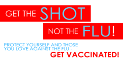 Get Vaccinated Not The Flu Banner