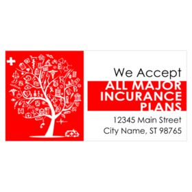 We Accept All Major Insurance Banner