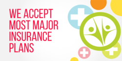 Most Major Medical Insurance Accepted Banner