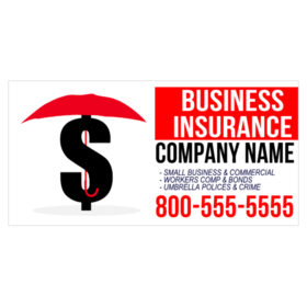 $ Under Umbrella Business Insurance Banner