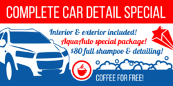 Complete Car Detail Special Banner