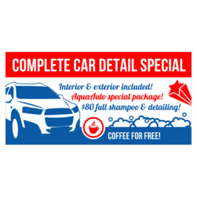 Complete Car Detail Special Banner