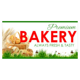 Photo Quality Bakery Banner