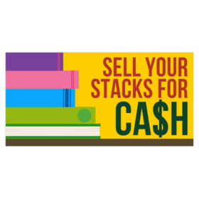 Sell Your Books For Cash Banner
