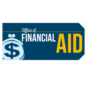 Office of Financial Aid Money Bag Banner