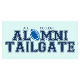 Alumni Tailgate Stadium Banner