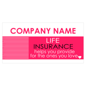 Personalized Life Insurance Banner