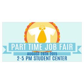 Part Time Job Fair Banner