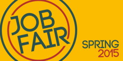 Simply Job Fair In Circle Design Banner 