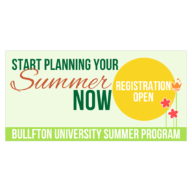 Start Planning Summer Registration Open Banner