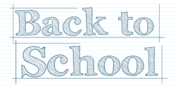Chalky Lettering Back To School Banner