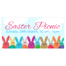 Easter Picnic Announcement Banner