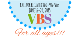 VBS For All Ages Banner