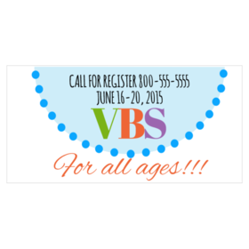 VBS For All Ages Banner