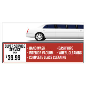 Advertise Effectively With Auto Detailing Banners - Printastic.com