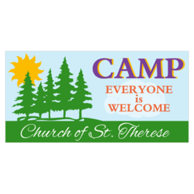 Everyone Welcome Church Camp Banner