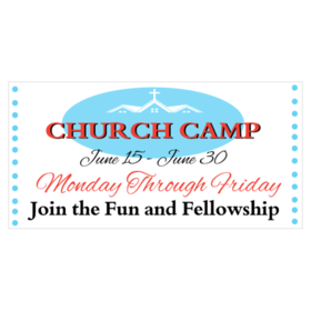 Church Camp Join The Fun Banner