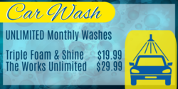 Car Wash Subscription Banner