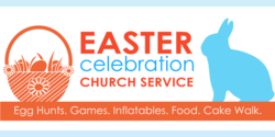 Easter Church Service Celebration Banner